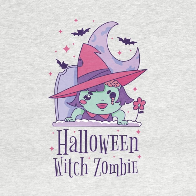 Cute zombie witch child by Picasso_design1995